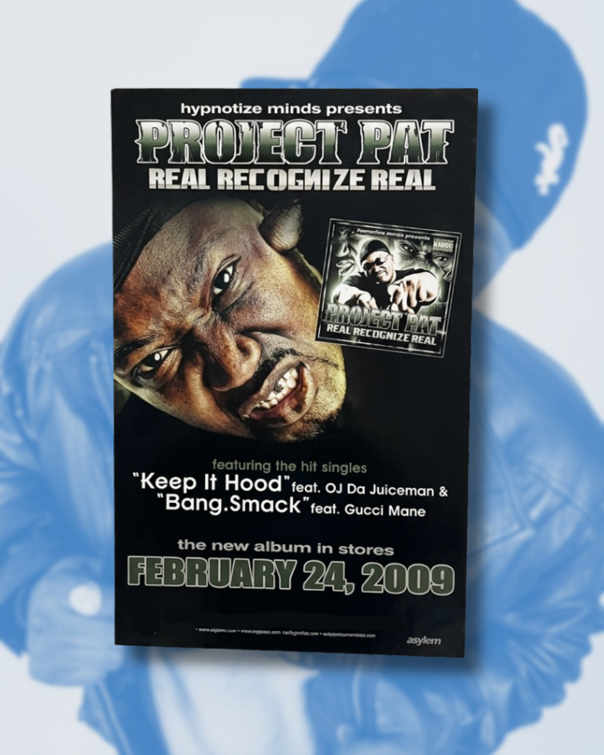 Project Pat – Real Recognize Real (2009) Limited Edition Collector Poster | Signed or Unsigned