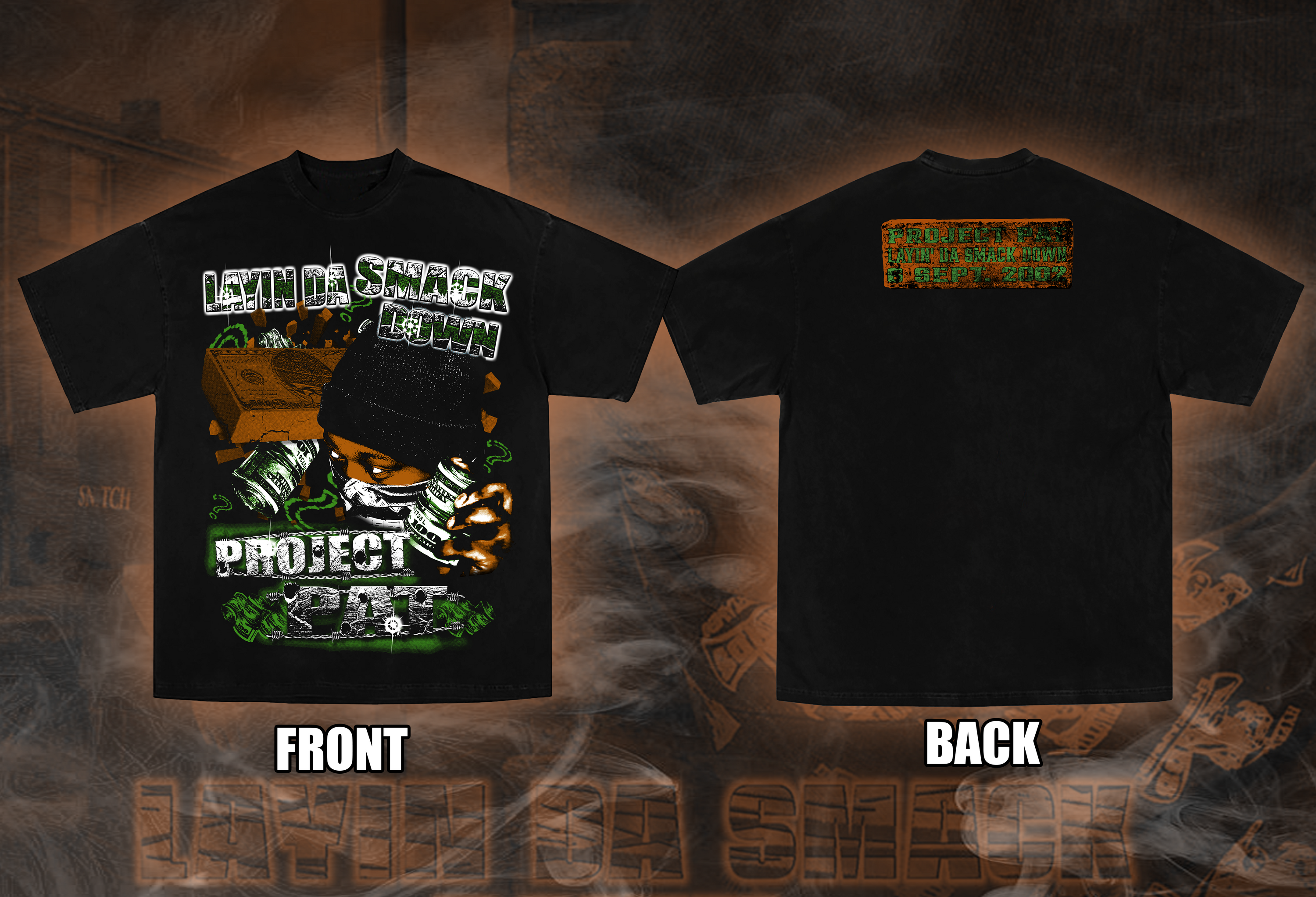 Layin Da Smackdown Anniversary Tee – Official Album Drop (PRE-ORDER)