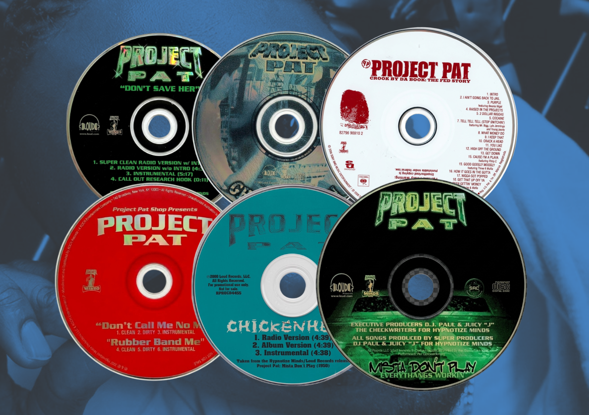 Project Pat – Classic CD Collection Sticker Set | Limited Edition