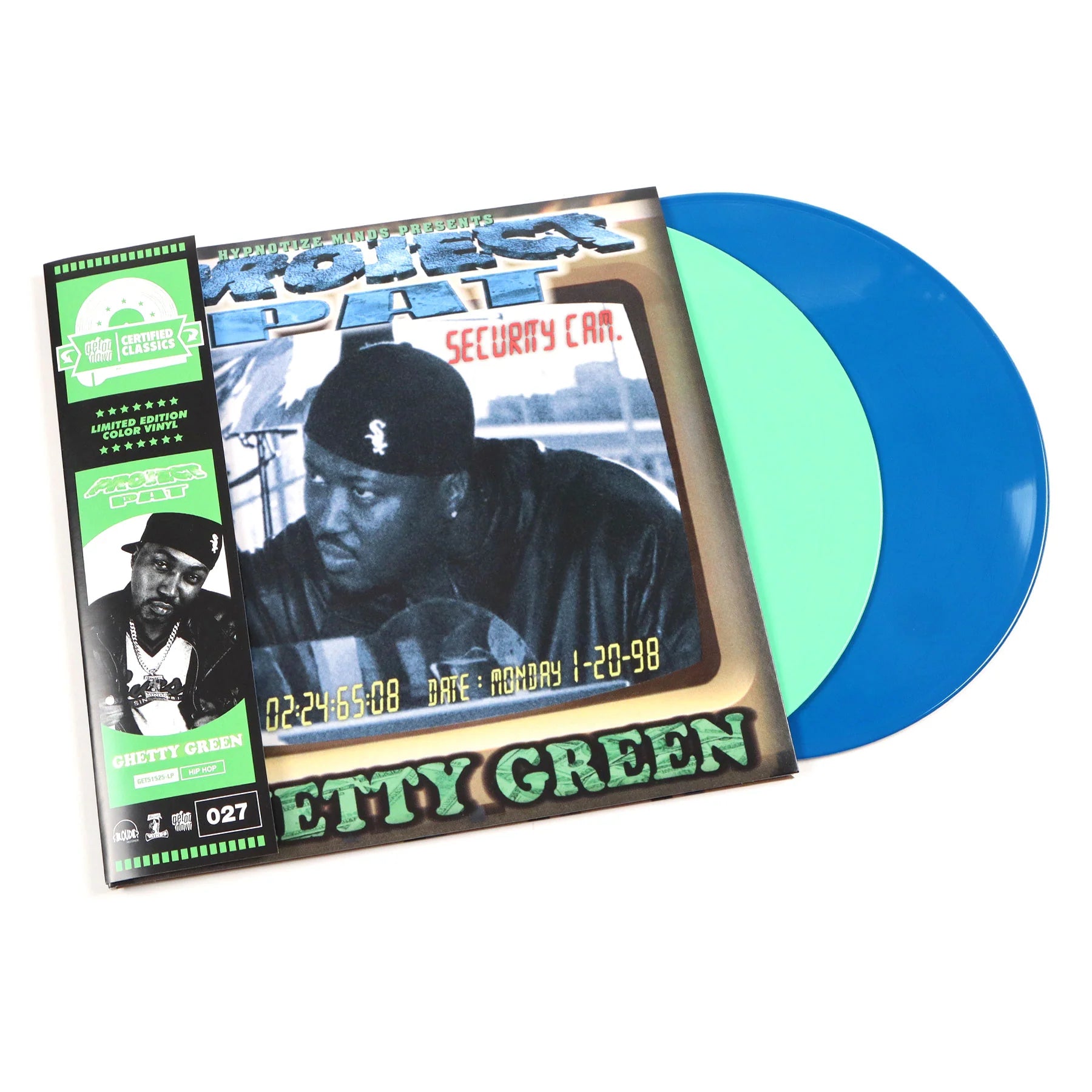 *PRE-ORDER* GHETTY GREEN — SIGNED VINYL (Project Pat)
