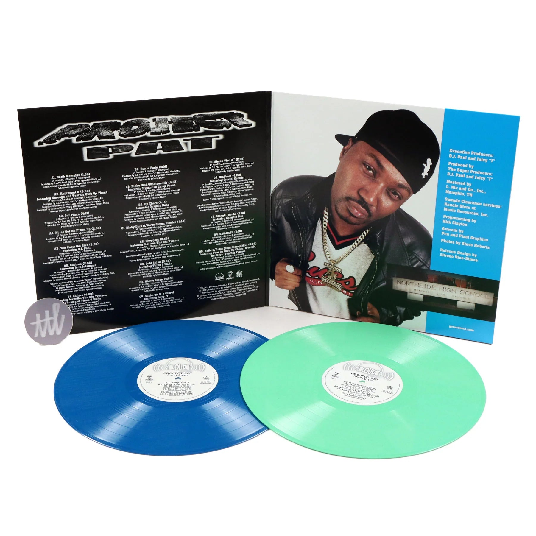 *PRE-ORDER* GHETTY GREEN — SIGNED VINYL (Project Pat)